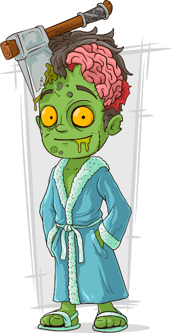Bathing Zombie